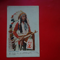 CHIEF TALL CRANE - Native Americans