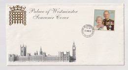 Palace Of Westminster - Golden Wedding 1997 - Stamp House Of Commons - Zonder Classificatie