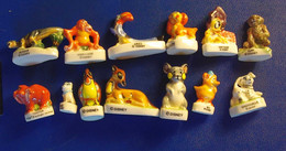LOT 13 FEVES PERSONNAGES DISNEY ANIMAUX - Strips