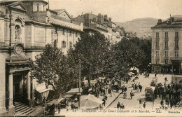 Toulon * Le Cours Lafayette Et Le Marché - Toulon