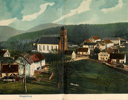 Wangenburg * Wangenbourg-Engenthal * CPA Double Ancienne Du Village - Autres & Non Classés