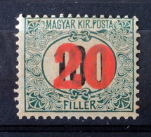 Hungary 1915 MH - Tax Yv 33 - Postpaketten