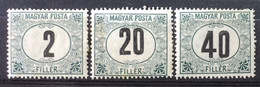 Hungary 1919 MH - Tax Yv 54- 56/7 - Postpaketten