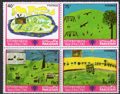 Pakistan 1979 International Year Of The Child Block Of 4, MNH, SG 505/8 (E) - Pakistan