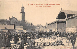 Moulins          03        Les Halles  Un Coin Du Marché A La Poterie    (voir Scan) - Moulins