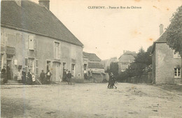 CLEFMONT Poste Et Rue Du Château - Clefmont