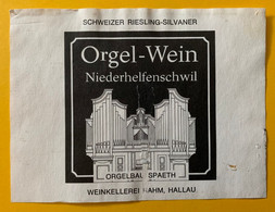 16286 - Orgel-wein Riesling-Sylvaner Niederhelfenschwil Orgelbal Spaeth - Musica