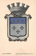 Moulins          03          Blason. Héraldisme   Armes De Moulins    (voir Scan) - Moulins