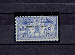 TP NOUVELLES HEBRIDES - TAXE N°4 - X - TTB - 1925 - Portomarken