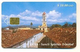 CUBA, Used Chip Phonecard, In Perfect Condition, Sancti Spiritus Trinidad , # Cuba-62 - Cuba