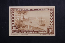 ALGÉRIE - Carte Postale De L 'Exposition Philatélique De Alger En 1930 - L 73312 - Lettres & Documents
