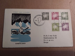 GROENLANDIA  FIRST DAY COVER  1963 - Grönland