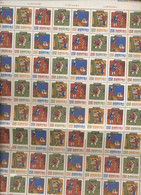 1974. Taiwan Formose. Contes Populaires. Sheets Of 100 Perfect **  Scott  1887/94 ** - Ongebruikt