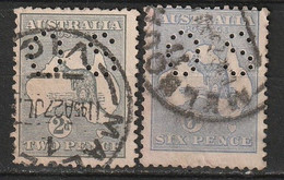 Australie Timbres De Service N°  3B, 8B - Officials