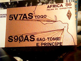 QSL CARD RADIO AMATEUR 1972 - SAO TOME & PRINCIPE ISLANDS - COLONY PORTUGUESA-AFRICA  V1986 HS118 - Radio