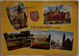 Frankfurt Am Main - Formato Grande Viaggiata Mancante Di Affrancatura – E 17 - Frankfurt A. D. Oder