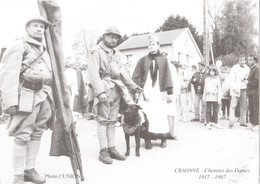 CPM 02 (Aisne) Craonne - 10 E Anniv Association Des Collectionneurs De Laon Et Environs, Chemin Des Dames TBE - Craonne