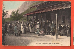 ZBK-24 RARE Lavey-les-Bains, La Source. TRES ANIME. Circulé 1912 - Lavey