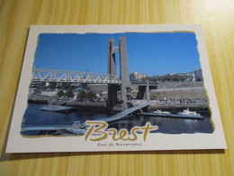 Brest (29).Le Pont De Recouvrance. - Brest