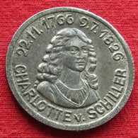 Germany Rudolstadt 50 Pfennig 1/2 Mark  1920  Schwarzburg-Rudolstadt  Allemagne Alemanha Iron Notgeld 122 - Sonstige & Ohne Zuordnung