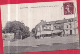 Dépt 76 - MAROMME - Place De La Demi-Lune Et Rue De La Gare - Maromme