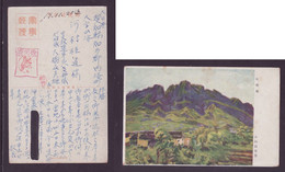 JAPAN WWII Military Wulaofeng Picture Postcard Central China Nanjing CHINE WW2 JAPON GIAPPONE - 1943-45 Shanghái & Nankín