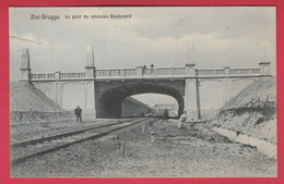 Zeebrugge - Le Pont Du Nouveau Boulevard - 1909 ( Verso Zien ) - Zeebrugge