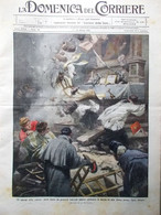 La Domenica Del Corriere 7 Marzo 1915 WW1 Ypres Sermaize Porto Di Genova Morelli - Guerre 1914-18