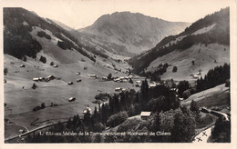 L'Etivaz Vallée De La Torneresse Et Rochers Des Clées - Les Clées