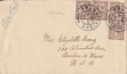 Irlande Lettre Pour Les Etats Unis 1947 - Storia Postale
