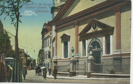 GIBRALTAR - ENTRANCE TO THE ROMAN CATHOLIC CHURCH - Gibilterra