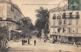 Vichy           03         Rond Point Des Quatre Chemins   Café Du Petit Tonneau         (voir Scan) - Vichy