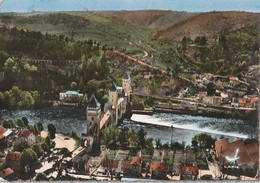 CAHORS. - Le Pont Valentré Sur Le Lot Et La Vallée. CPSM Pas Courante - Cahors