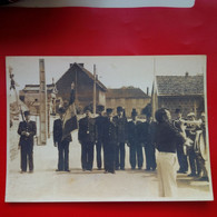 PHOTO SAPEURS POMPIERS AUBE ? LIEU A IDENTIFIER - Professions