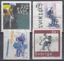 SUECIA 1999 Nº 2100/03 USADO - Used Stamps