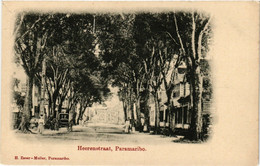 PC CPA PC CPA SURINAME PARAMARIBO, HEERENSTRAAT, VINTAGE POSTCARD (b4760) - Surinam