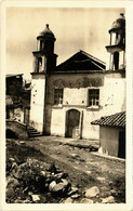 PC CPA ECUADOR, STREET SCENE, CHURCH, Vintage REAL PHOTO Postcard (b22351) - Equateur