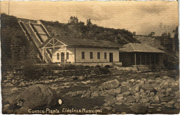 PC CPA ECUADOR, CUENCA, PLANTA ELECTRICA MUNICIPAL, Vintage Postcard (b22361) - Equateur