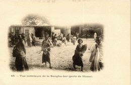 PC CPA DJIBOUTI / SOMALIA, VUE INTÉRIEURE DE LA SANGHA-BER, Postcard (b13970) - Djibouti