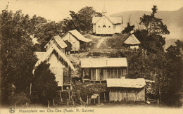 PC CPA PAPUA NEW GUINEA, MISSIESTATIE CAN OBA-OBA, Vintage Postcard (b19773) - Papouasie-Nouvelle-Guinée