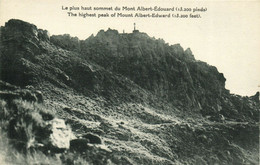 PC CPA PAPUA NEW GUINEA, PEAK OF MOUNT ALBERT-EDWARD, Vintage Postcard (b19784) - Papouasie-Nouvelle-Guinée