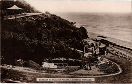 PC CPA MOZAMBIQUE, LOURENCO MARQUES, PRAIA DA POLANA, VINTAGE POSTCARD (b20833) - Mozambique