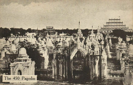 PC CPA MYANMAR / BURMA, THE 450 PAGODAS, Vintage Postcard (b22491) - Myanmar (Burma)