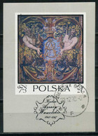 Poland 1970 Mi Block 44 Satyrs Holding Monogran Of King Sigmund Augustus | Art, Textile, Goblen, Mythology (Complete Set - Autres & Non Classés