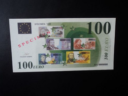 100 EURO SPECIMEN 1998   état NEUF * - Pruebas Privadas