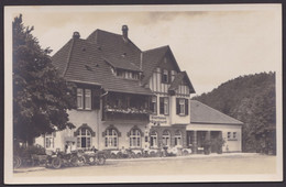 "Leonberg", Kurhaus Glamseck, Fotokarte, 20er Jahre - Leonberg