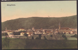 "Schopfheim", Farbige Karte, 1908 Nach Italien Gelaufen - Schopfheim