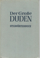 DER GROSSE DUDEN STILWÖRTERBUCH (Fünfte Auflage, 1963, 802 P.) - Diccionarios