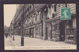 CPA Paris 75 Arrondissement 1 E écrite Commerce Shop Devanture Magasin - Distrito: 01