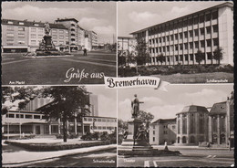 D-27576 Bremerhaven - Alte Ansichten - Schwimmbad - Schillerschule - Am Markt - Bremerhaven